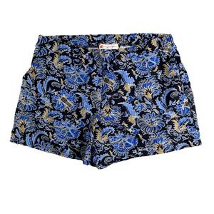 Jude Connally Stretch Shorts Women's L Traditional Indonesian Batik Theme USA